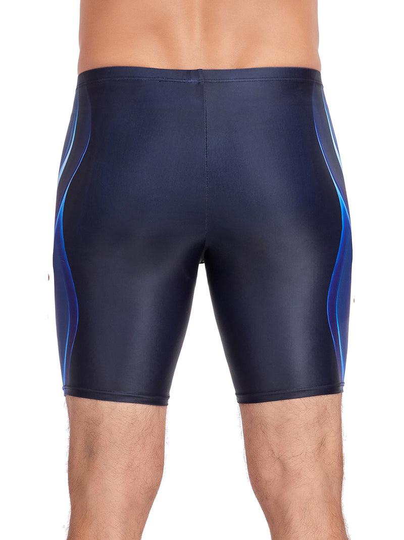 ANFERRY Men Swim Trunks with Lining Endurance Flex Jammer Quick Dry Elastic Swimming Board Shorts