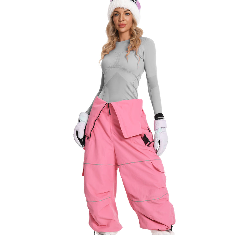Women Seamless Thermal Underwear Set, Round Neck Long Johns Warm Base Layer Top & Bottom, Functional Winter Thermal Clothes for Cold Weather & Holiday Seasons