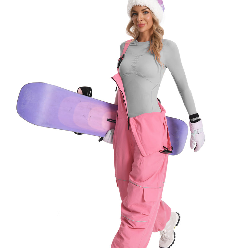 Women Seamless Thermal Underwear Set, Round Neck Long Johns Warm Base Layer Top & Bottom, Functional Winter Thermal Clothes for Cold Weather & Holiday Seasons