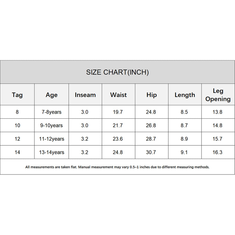 Girls Athletic Shorts High Waist Side Drawstring Sport Shorts for 7-14Y Girls Tennis Cheer Workout