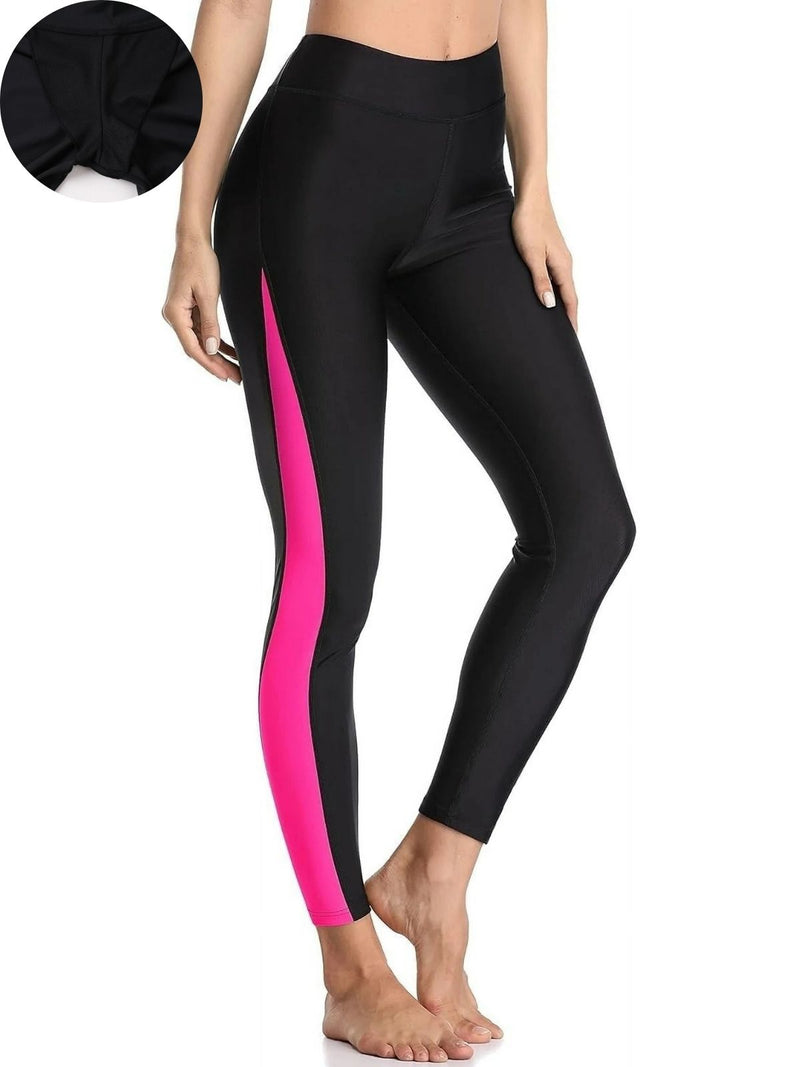 ANFERRY Women Swimming Pants UPF50+ High-Waisted Swim Leggings Tankini Swimwear Shorts Bike Sport Pants