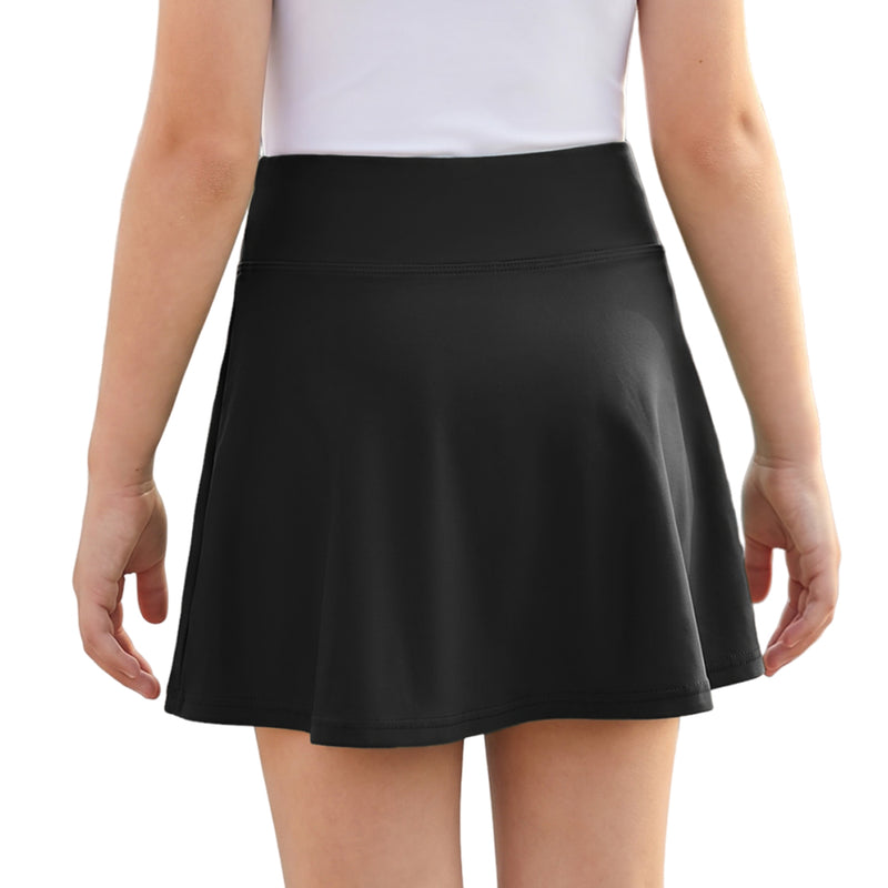 Girls 7-16Y Swim Skirt High Waist Side Drawstring Lined Bathing Bottom