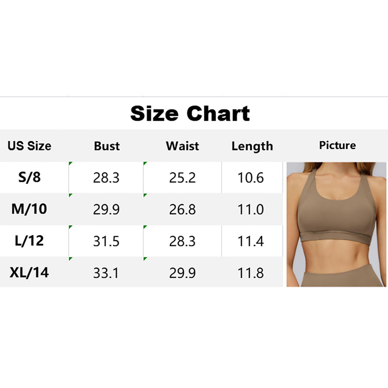 Women Strappy Back Sports Bra Removable Pads Medium Support Workout Yoga Athletic Bra